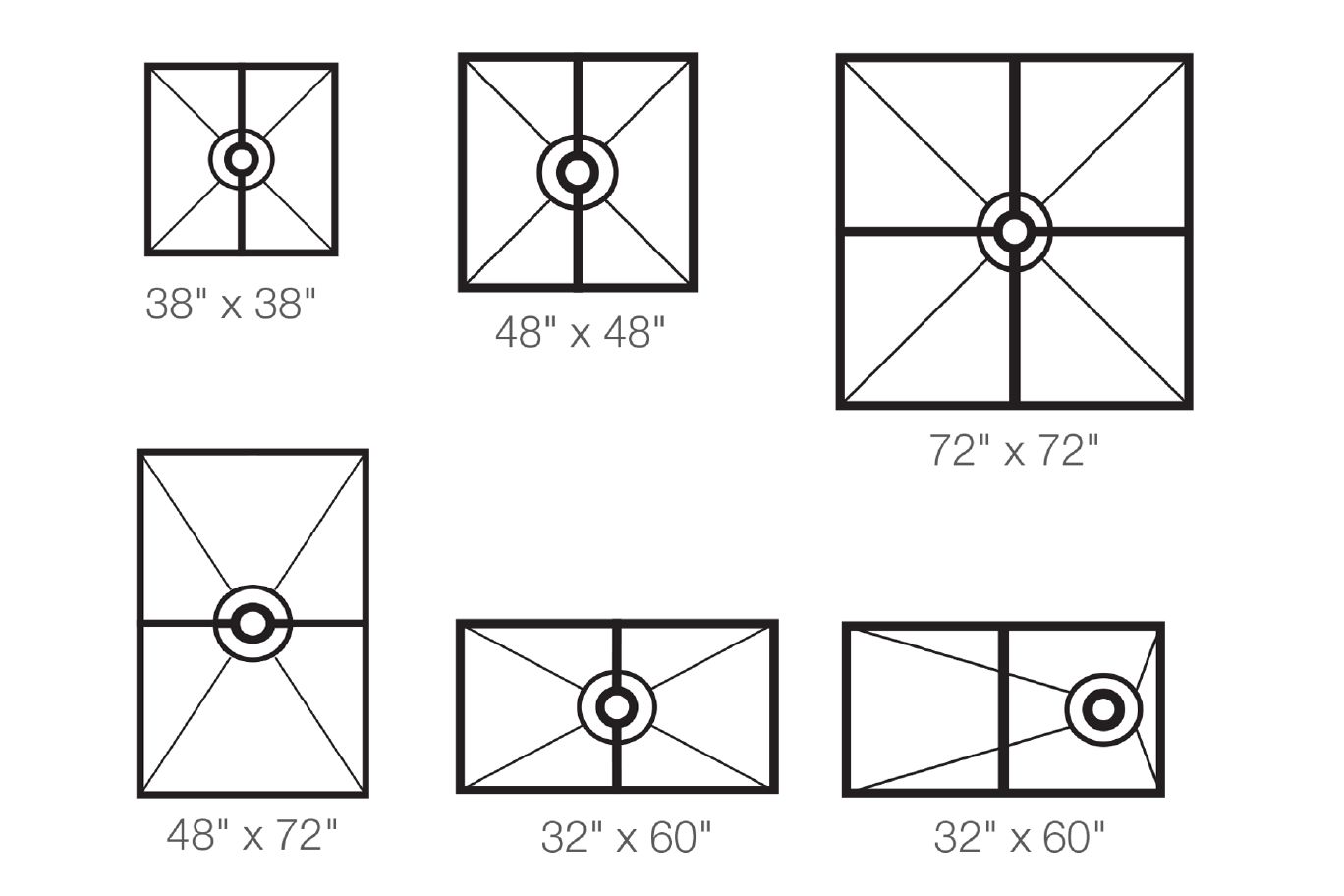 Schluter Shower Pan Sizes Chart